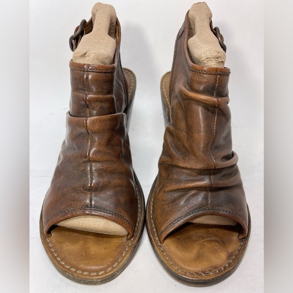 FIORENTINI + BAKER Women’s Open Toe Block Heel Mules Size EU 40 (10 USA) - Picture 3 of 15